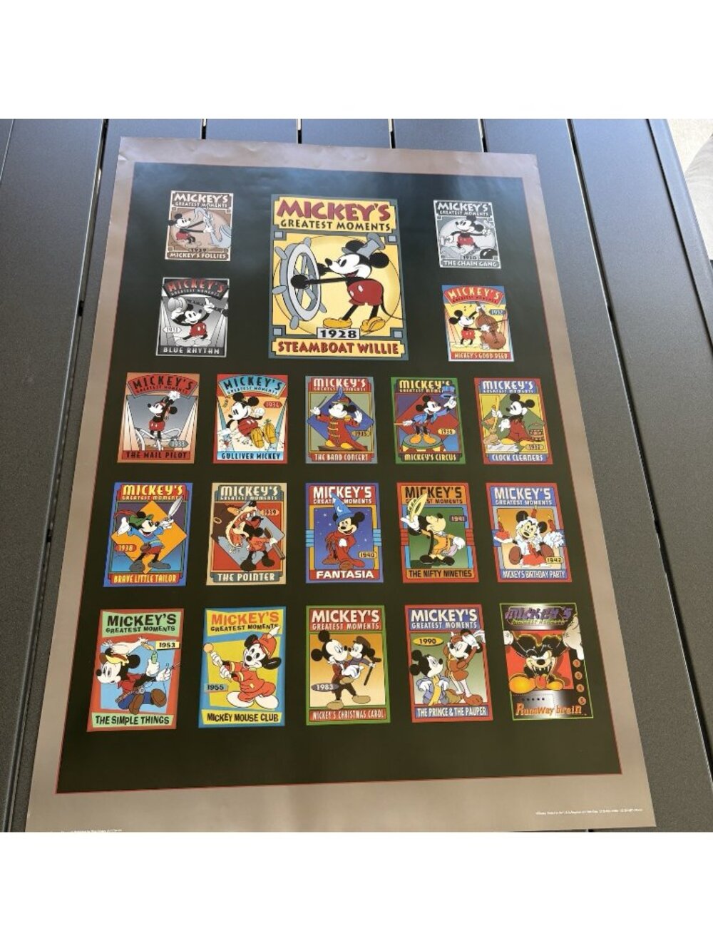 Walt Disney - Mickey's Greatest Moments - Offset Poster - 1980